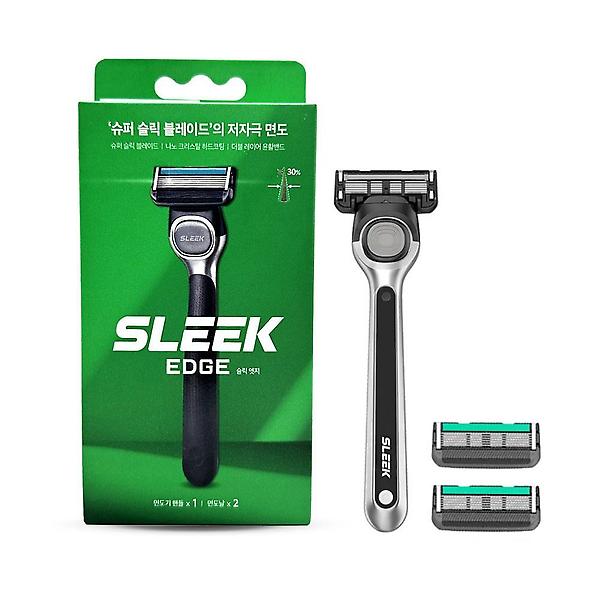  도루코 슬릭 엣지 면도기 1P 면도날 2P 세트