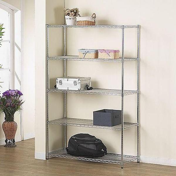  인테리어 산업용 다용도실 철제벽선반 메탈랙120 GWM