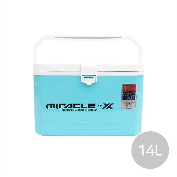  싸파 미라클X 아이스박스 14L SIC-014YF 쿨러 낚시 캠핑