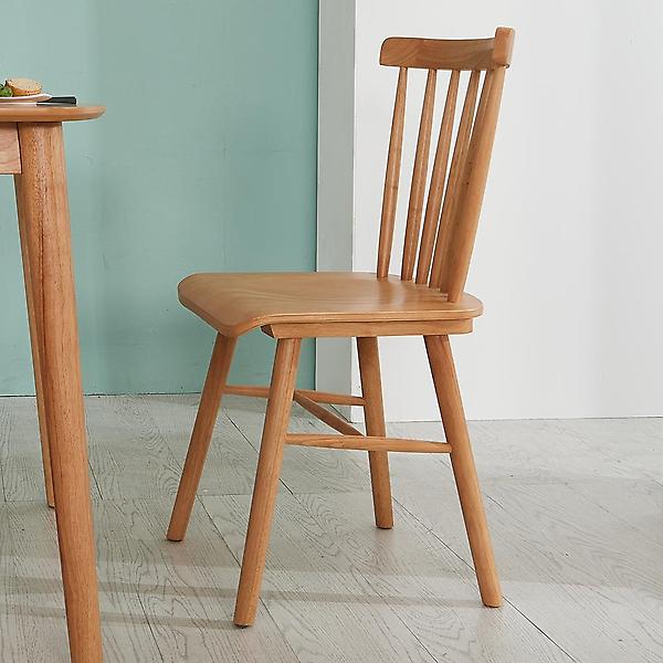  아이앤 엘람 고무나무 원목 체어 FU 식탁  카페의자