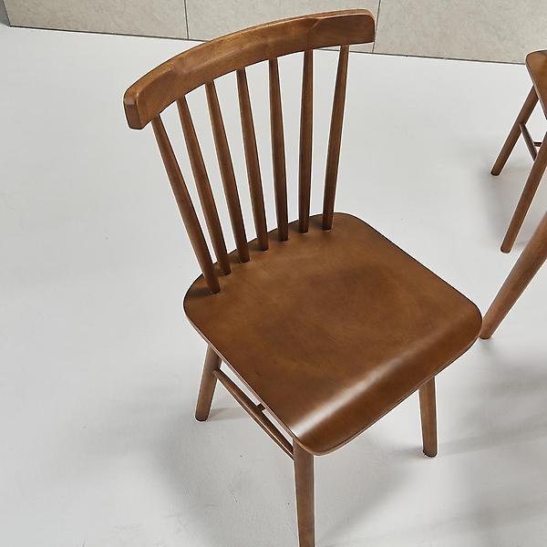  아이앤 엘람 고무나무 원목 체어 FU 식탁  카페의자