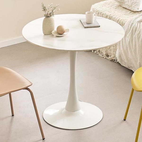  아이앤 카셀 800 세라믹상판 원형 테이블 FU 카페