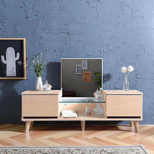  아이앤 멜리나오픈투서랍1200좌식화장대DG