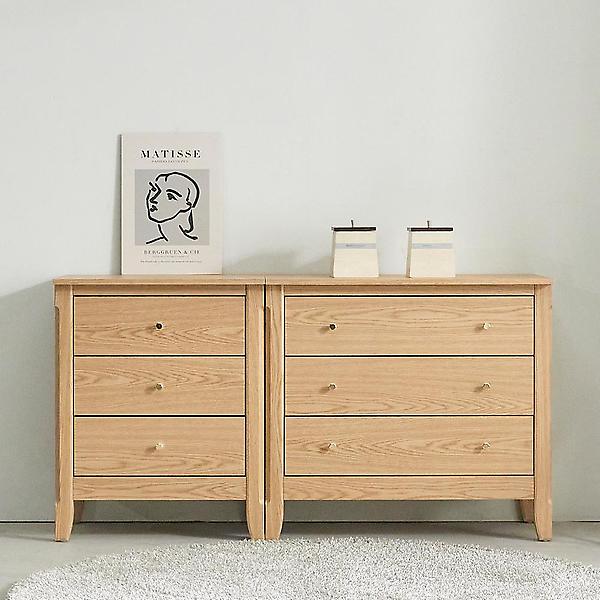  아이앤 바론 3단 1400 서랍장 세트 YL