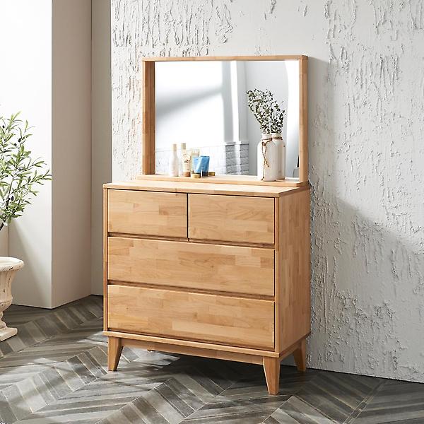  아이앤 리안엘다원목광폭3단서랍화장대WT