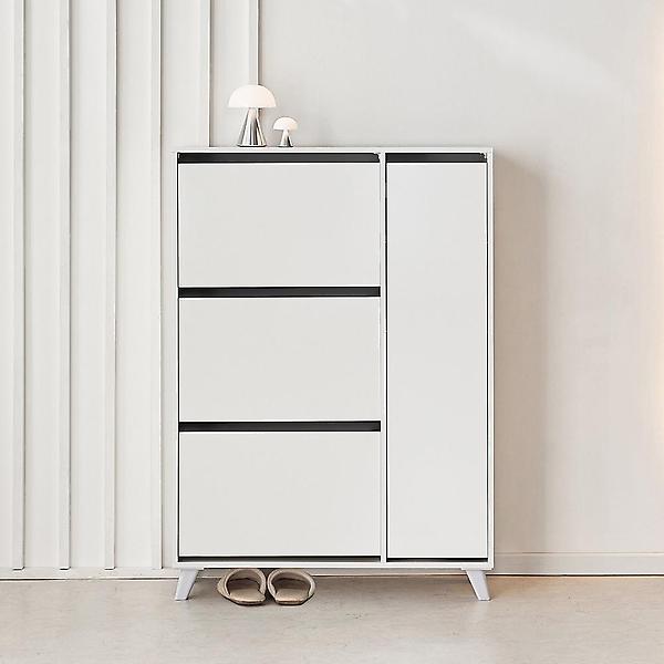  아이앤 스테른 3단 900 스윙도어 신발장 NC