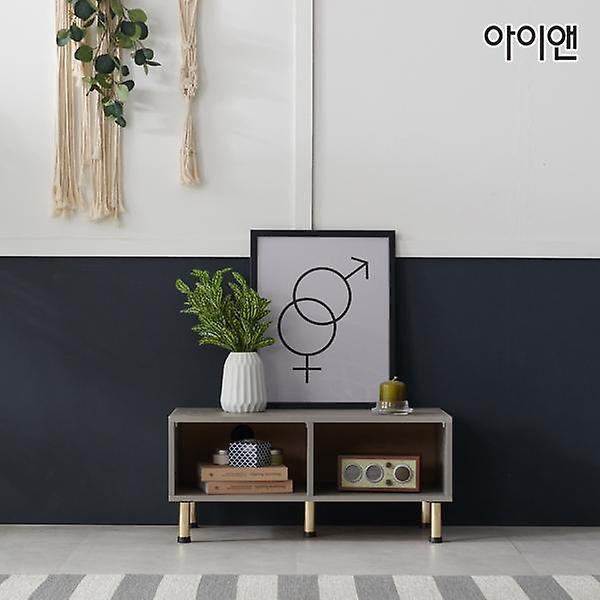  아이앤 멜리나 1단 800 오픈 거실장 DG