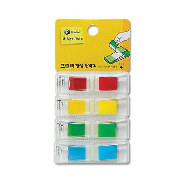  프린텍 팝업플래그 분리형디스펜서 부분4색 35매