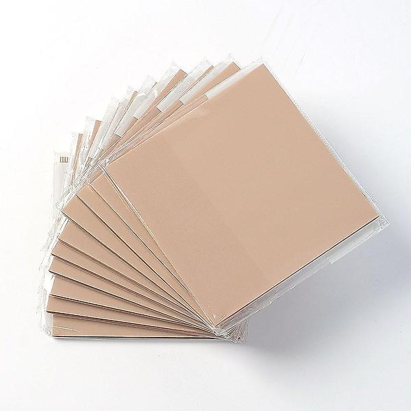  점착식 반투명 메모지 7.5cmx7.5cm 500매 세트 스킨