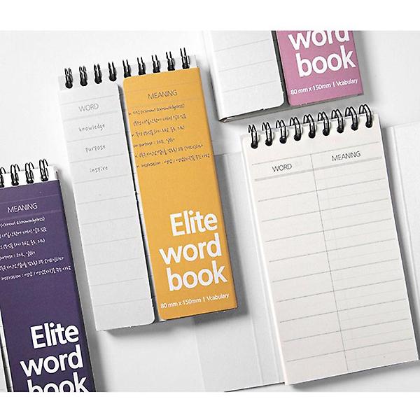  스프링 양쪽가리개 단어장 6P 워드북 영어 암기 수첩