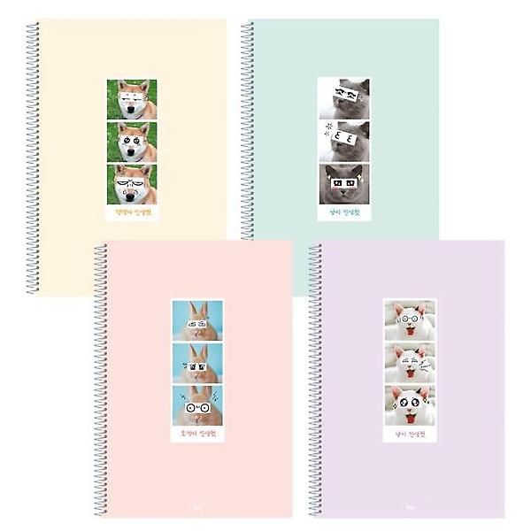  1000 슬림원링노트(마이펫인생컷) 1box 180개 10672