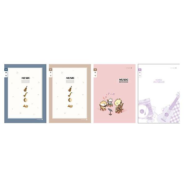  초등학생 3-6학년 음악칸 (22) 노트 X10개 여아 남아