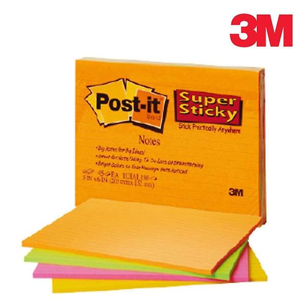  3M 포스트잇 슈퍼스티키 미팅 노트 6845-SSPL