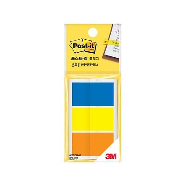  포스트잇 플래그 (하이라이트680T3BYO) 서류정리 메모지 메모장