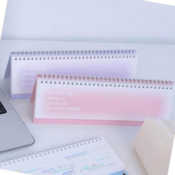  위클리 스터디 플래너 12개월 다이어리 주간스케줄러