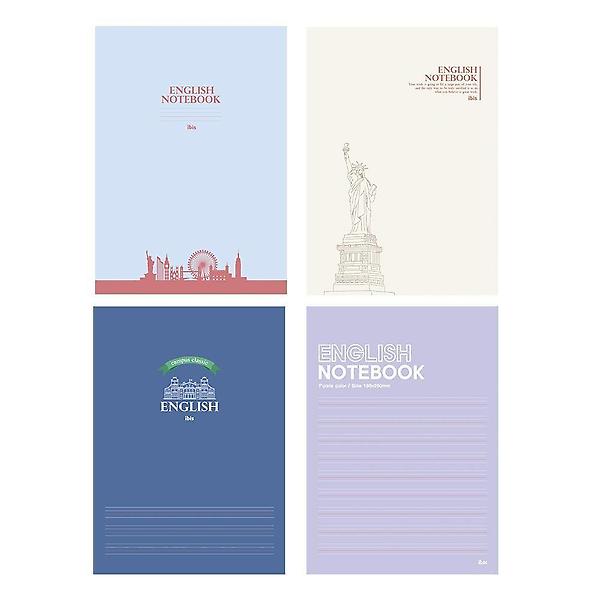  영어 노트 영어 공부 메모 수첩 1박스 200개입