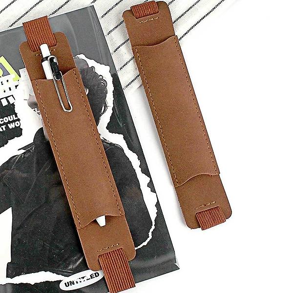  다이어리 수첩 펜홀더 브라운 a5펜홀더 고급펜홀더