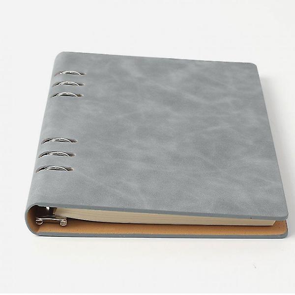  A5 속지교체 가능한 6공 다이어리 (그레이)