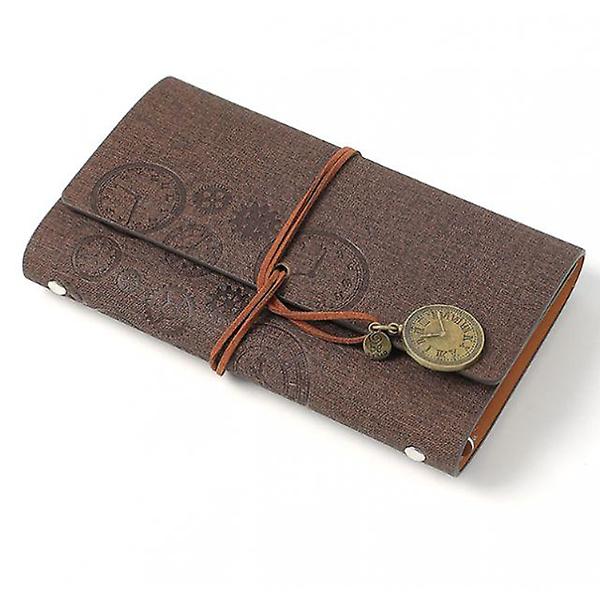  핸드백에 쏙 들어가는 다이어리 노트(Brown)