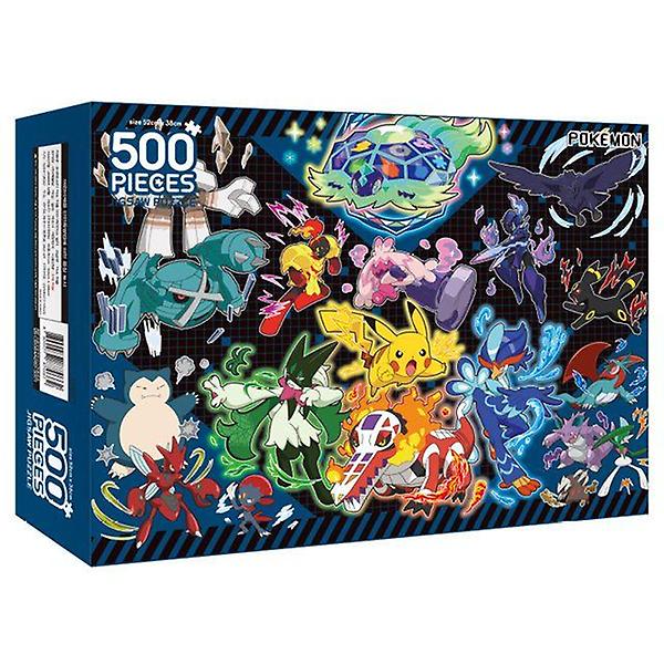  포켓몬스터 직소퍼즐 500pcs-배리어스 컬러 교구 학교