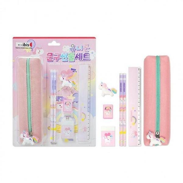  8000 ibis 정성 유니콘문구선물세트(CR) 고품질 1box