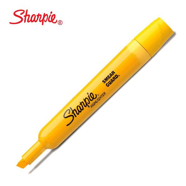  형광펜 형광펜 12자루 진노랑 탱크 샤피