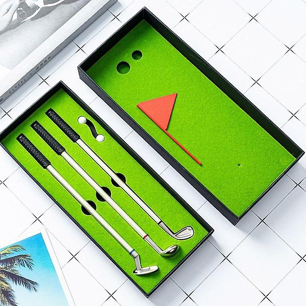  퍼팅 골프 볼펜세트 미니 골프장 데스크 선물용 고급
