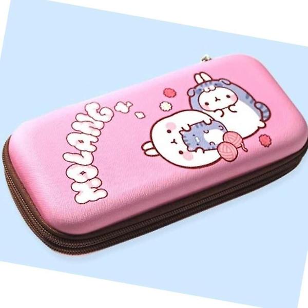  2단 멀티 하드케이스 지퍼 빈티지 필통