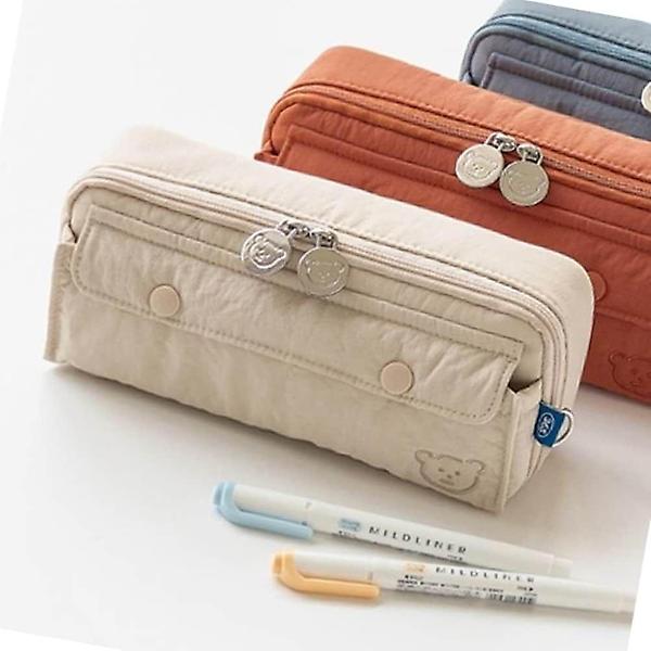  고급 포켓 필통 심플모던 다용도수납 대학생