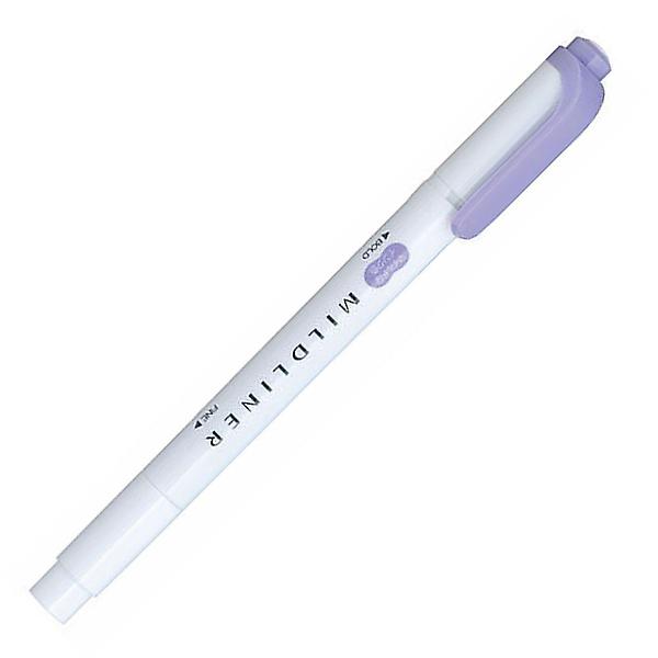  양면 형광펜 10개 마일드 제브라 라이너 바이올렛