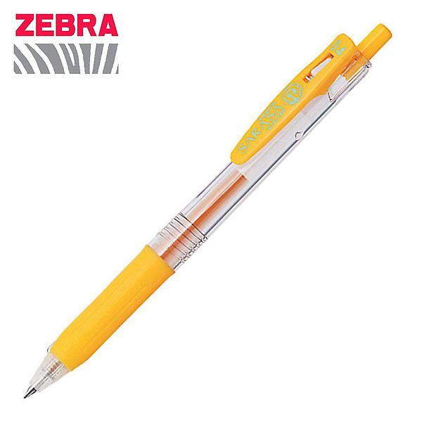  사라사 10개 JJS15 제브라 옐로우 0.4 중성펜