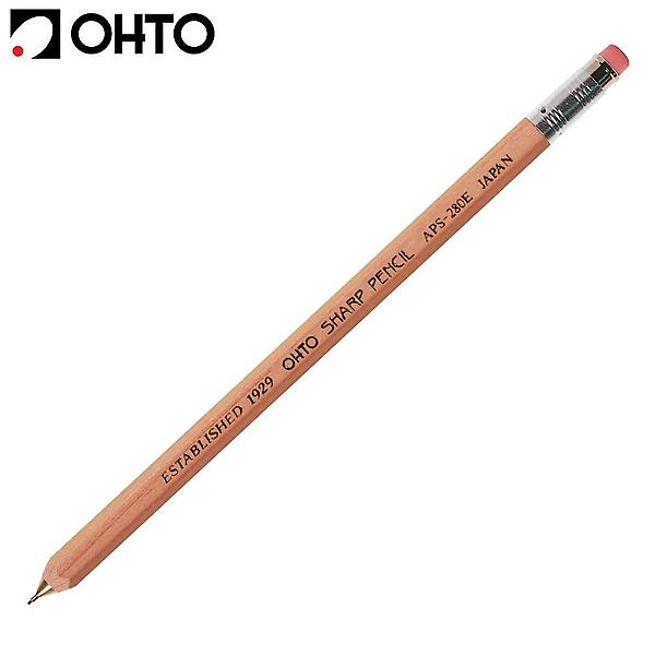  일본 OHTO 오토 목재 노크식 샤프 0.5mm APS-280E-NT