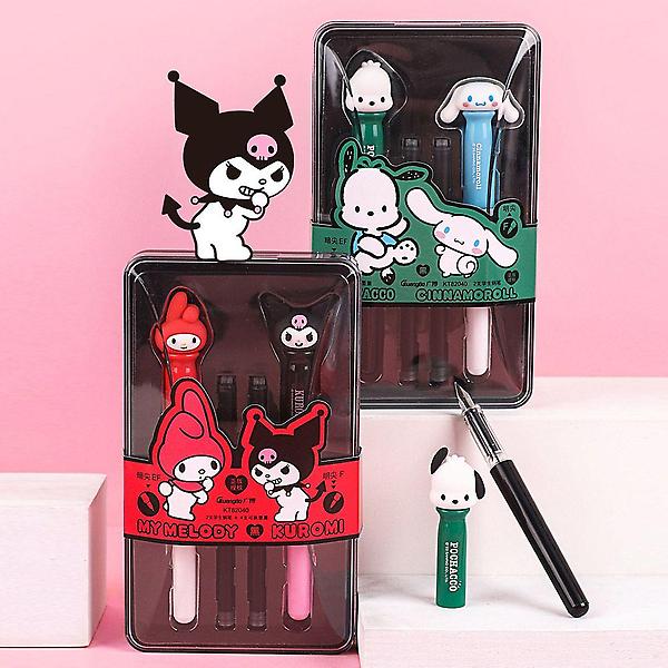  산리오 3D 피규어 만년필 2P-랜덤