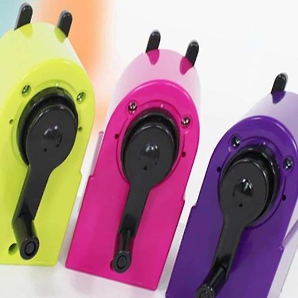  수동식 컬러 연필깎이 색상 랜덤 학용품 문구 탁상용