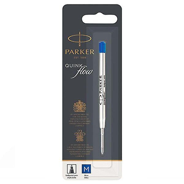  파카 블루 리필심 볼펜심 MEDIUM 볼펜 큉크플로우