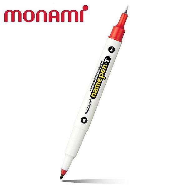  모나미 네임펜 T 트윈타입 (12자루) 1다스 (레드)