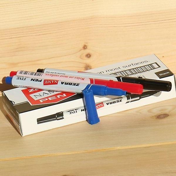  진하고 선명한 일본산 마카...제브라 네임펜 F 1다스