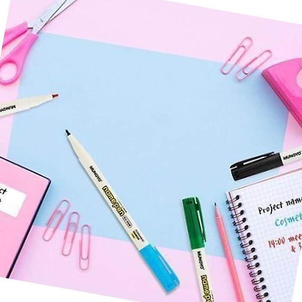  네임펜 12색 세트 컬러 홍보물 학용품