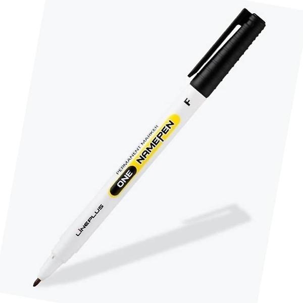  원 네임펜 1.0mm 12자루 필기 퀵마커 유성펜