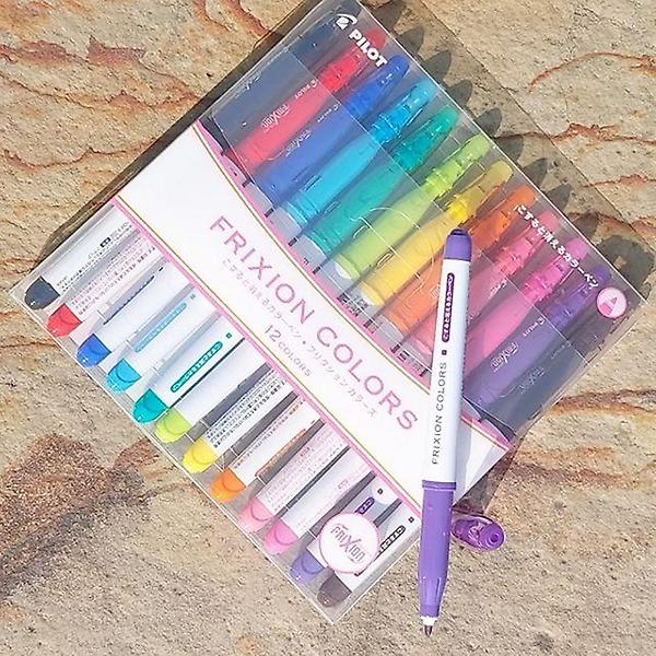  파이롯트 지워지는 싸인펜-프릭션 컬러펜 COLORS 12색