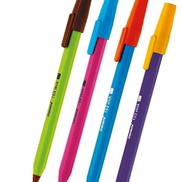  비비드 볼펜 0.7mm 12 문구 다색펜 업무용