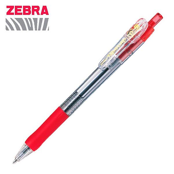  타프리클립 BNB5 1.0mm 볼펜 10개 유성 제브라 레드