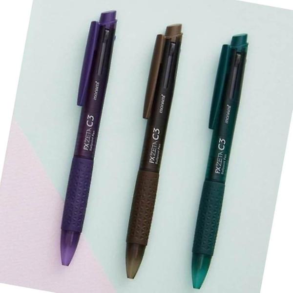  3색볼펜 C3 0.7mm 12개세트 관공서 판촉물 필기구