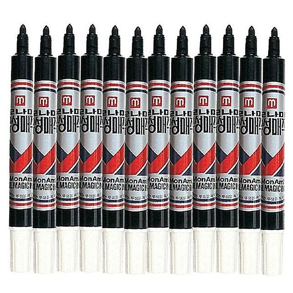  모나미유성매직 (흑) 12개세트
