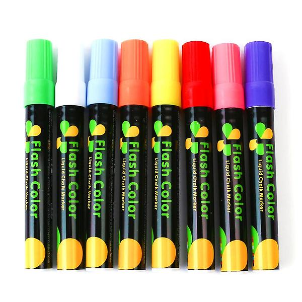  플래시 페인트 마커펜 8색 보드마카