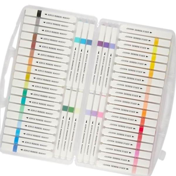  아크릴마카 수성 48색 플라스틱 철제 벽면