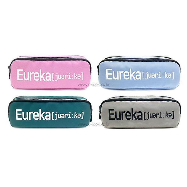  유레카 더블 투 포켓 필통 필기구 펜슬 펜 파우치