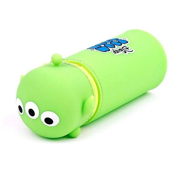  알린 필통 필기구 수납 파우치 실리콘 펜슬 케이스