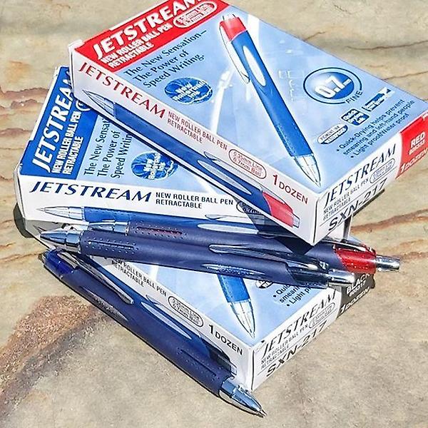  제트스트림 0.7mm 메탈클립 유성볼펜 1다스(12자루)