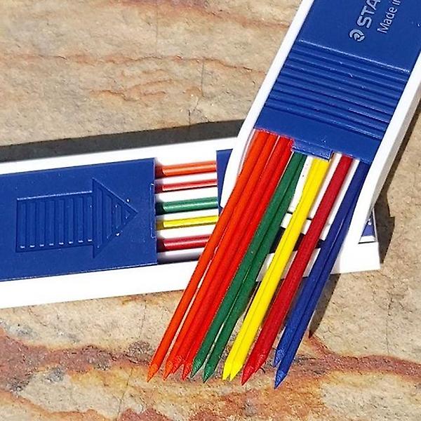  스테들러 Mars Lumochrom 2.0mm 칼라 홀더심(6색 Mix)